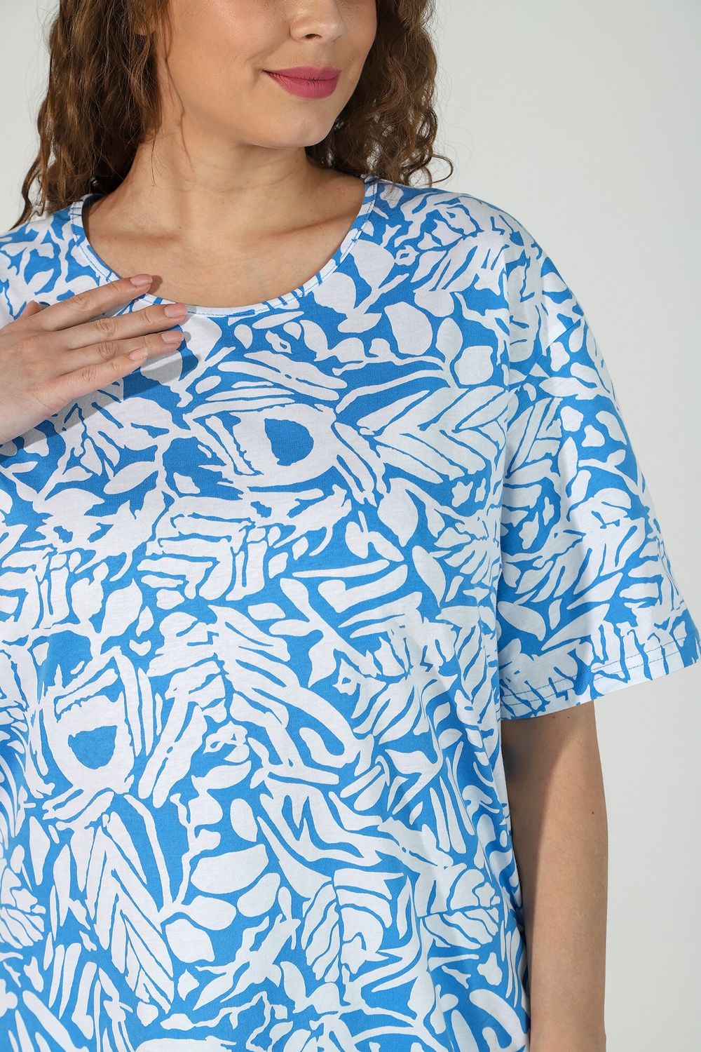 Футболка Ассоль-3 Виотекс ГОЛУБОЙ