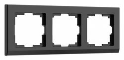 Рамка на 3 поста Werkel Stark (черный) W0031808