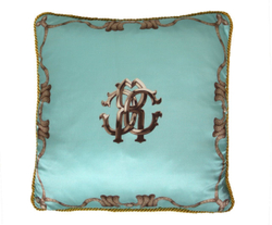 Подушка декоративная 60х60 Roberto Cavalli Firenze Turquose