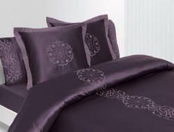 Элитный пододеяльник Франсе Нуар лиловый от Bovi Португалия