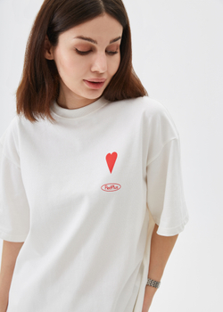 Футболка с любовью Oversize