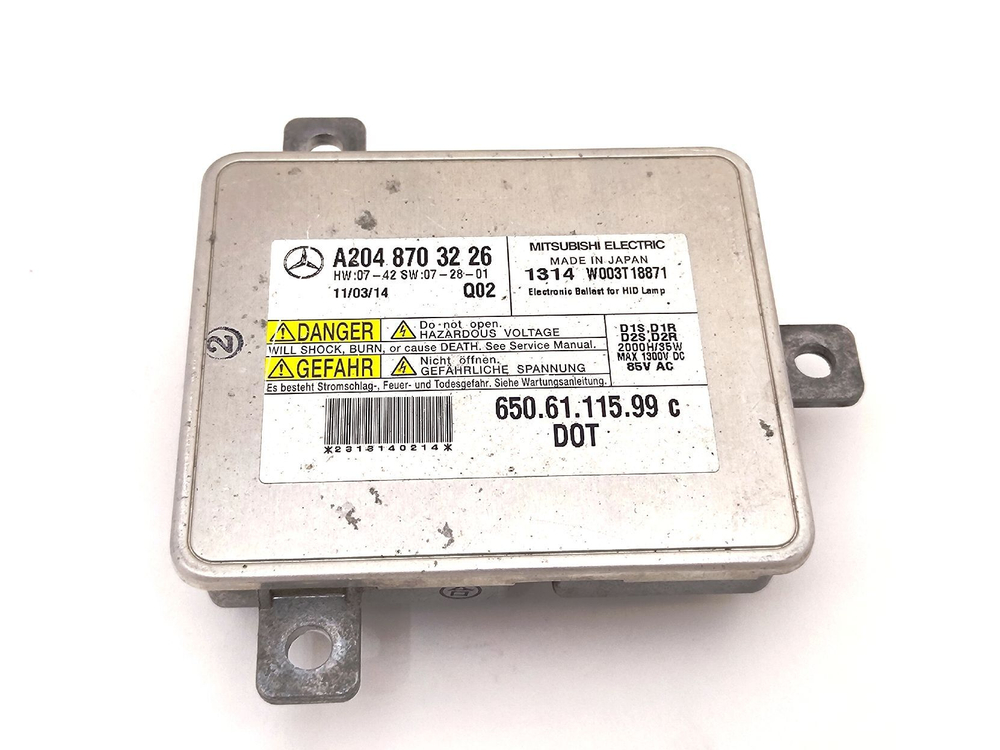 Блок розжига A2048703226б, W003T18871, 650.611.115.99c, Mitsubishi Electric Б/У, 1шт