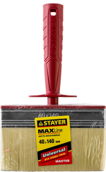 STAYER UNIVERSAL, 4 х 14 см, светлая щетина, пластмассовый корпус, все виды ЛКМ, макловица (01824-14)
