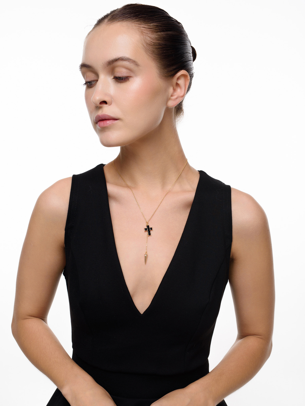 Сотуар "Thorn and Cross" Black Gold