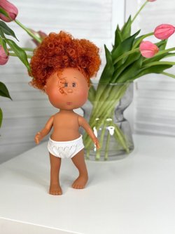 Кукла Nines виниловая 23см Little Mia Latina без одежды (3199WL6)