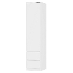 Шкаф-пенал Симпл ПН-17, белый