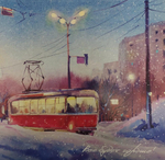 Пастила "Аннушка" Яблоко-Брусника 10"