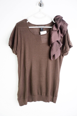 Джемпер Mango с акцентом на плече, маркировка XL, визуально на 50 размер