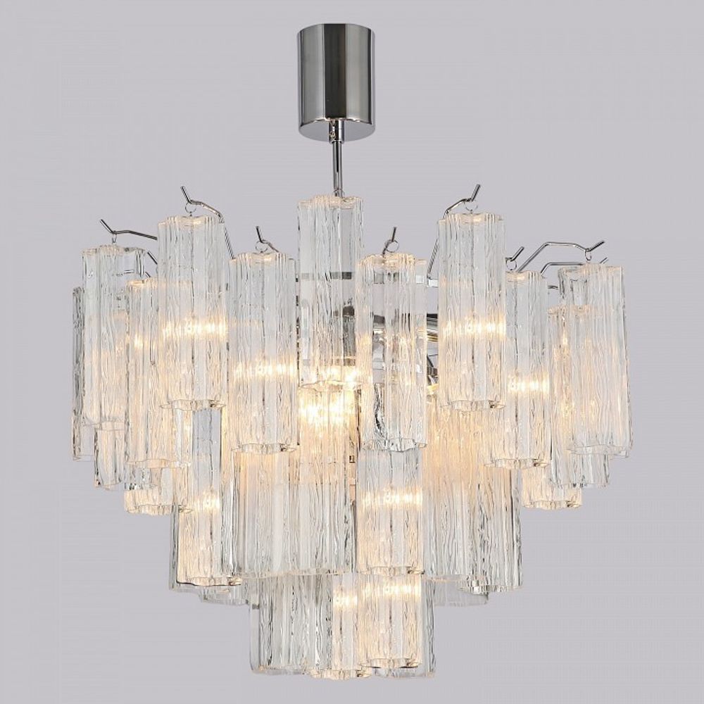 Люстра на штанге ILLUMICO  IL0179-8C-39 CR CL