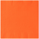 Салфетка в оранжевом цвете, 33 см, 12 шт