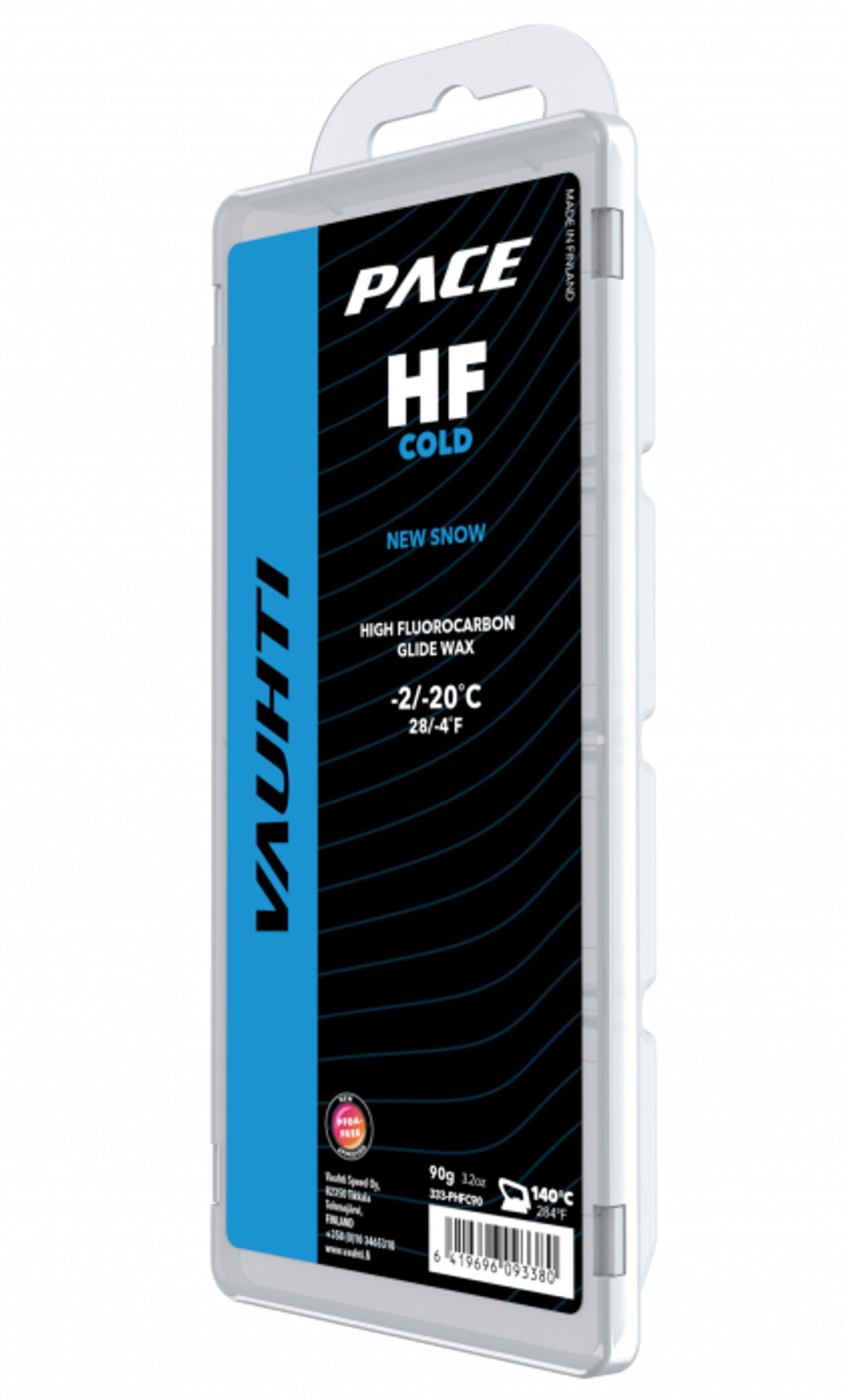 Парафин VAUHTI HF COLD -2°C/-20°C  EV333-PHFC90