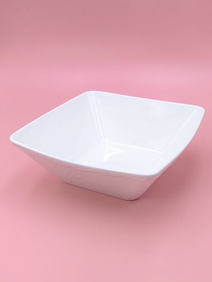 Салатник 23х8 см. квадратный, набор 2 шт. "Орнамент"