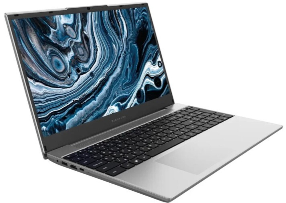 Ноутбук  Digma Pro Breve 15.6 ", Ryzen 5, 16 Гб RAM, 512 Гб SSD, Radeon Graphics, Серебристый