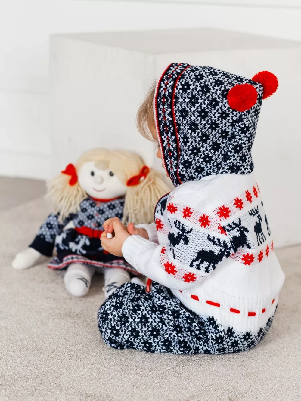 Комбинезон вязаный