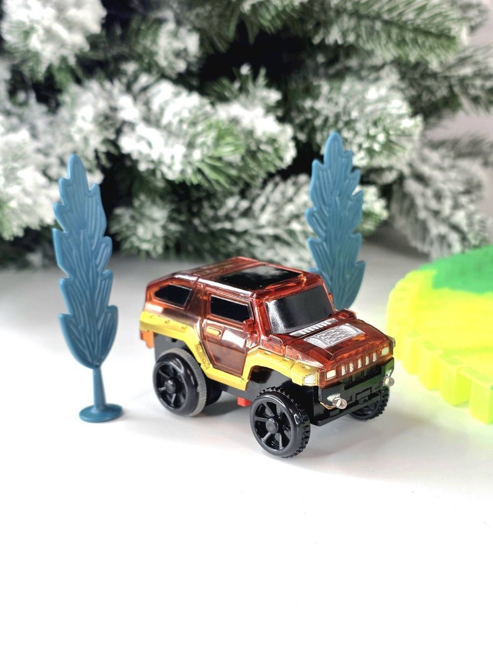 Трек "Вираж" 200см со световыми эффектами, светится в темноте (200762115)