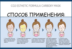Esthetic House Co2 Esthetic Formula Carbonic Masks набор для карбокситерапии