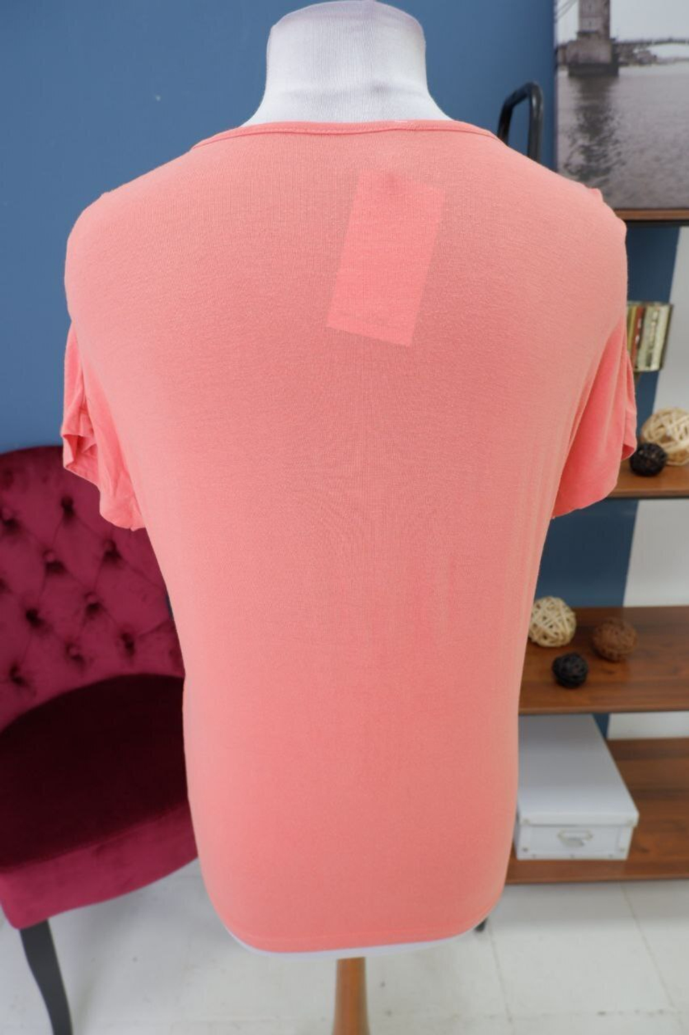 Блуза персикового цвета 48-50 размер