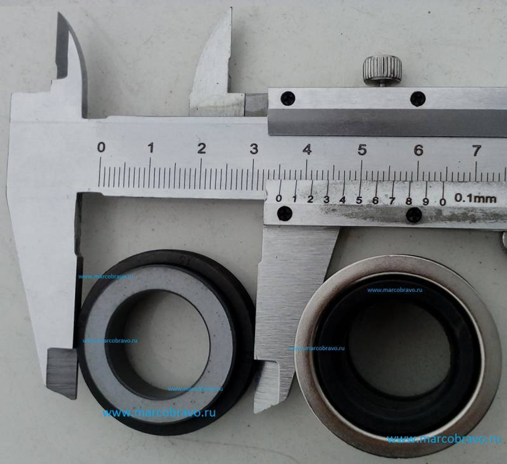 Торцевое уплотнение вала 166-3/4" с сальником