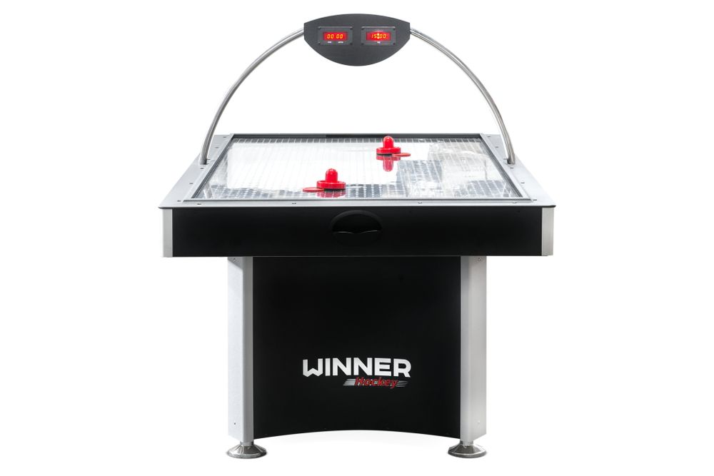 Игровой стол - аэрохоккей &quot;BLACK DIAMOND PRO&quot; 7 ф