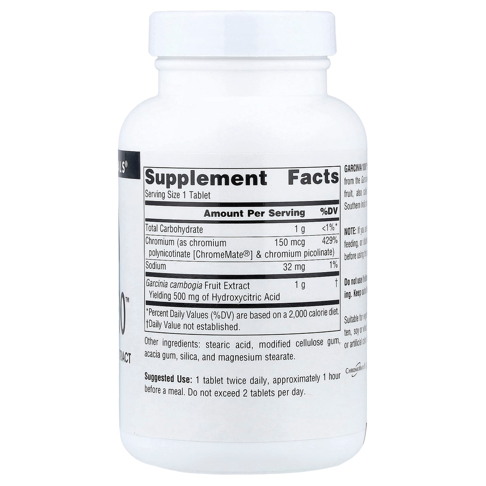 Source Naturals, Garcinia 1000™, 90 таблеток