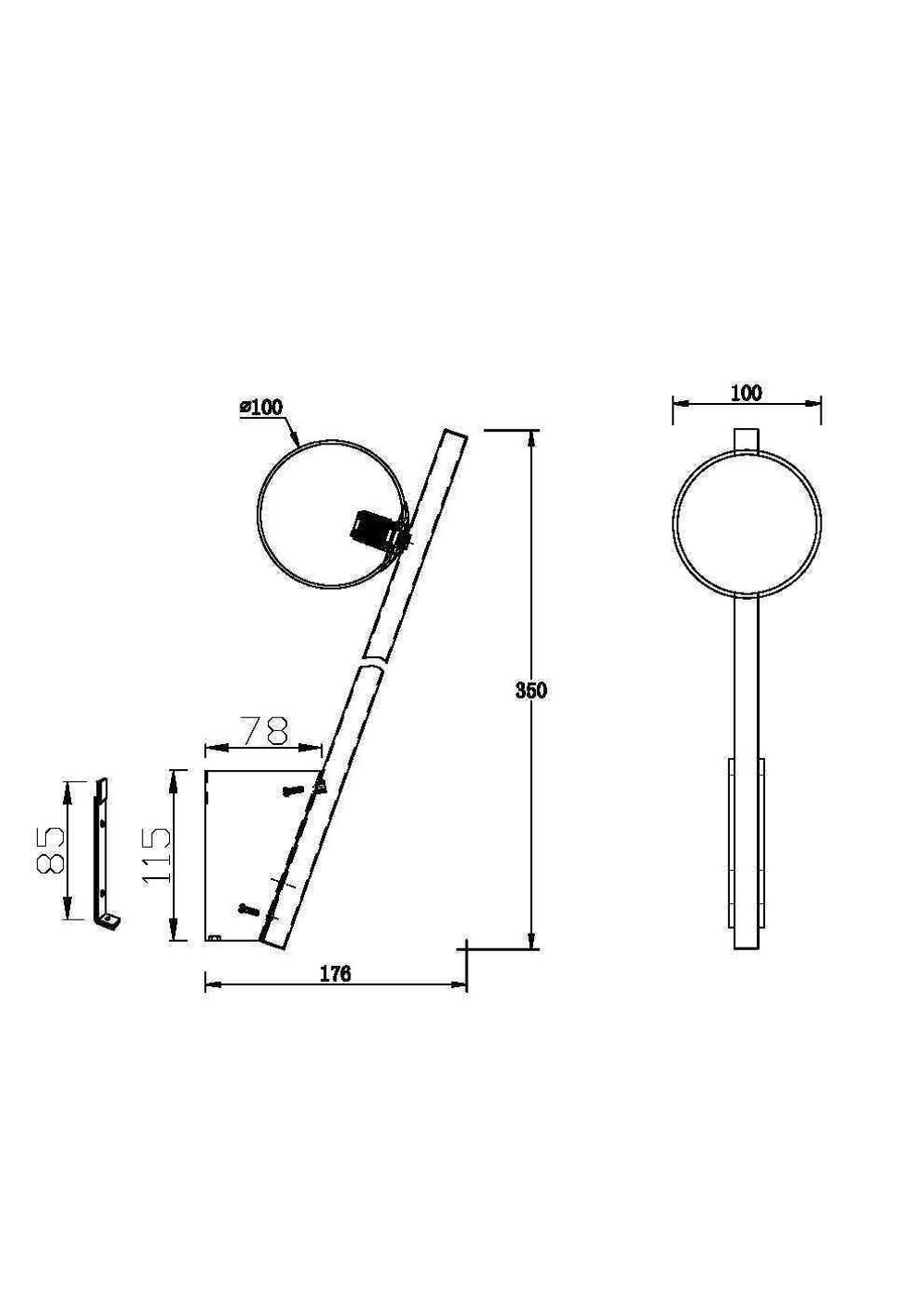 Бра Maytoni   MOD175WL-01G