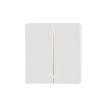 Выключатель ROUND 2 кл для жалюзи возвратный 10А с/у перламутр KRANZ