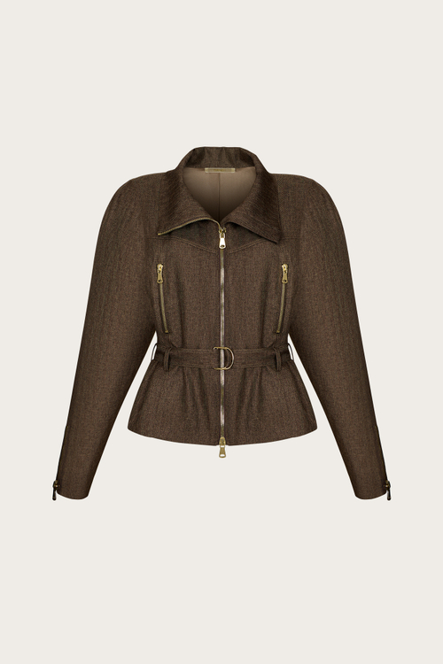 КУРТКА ИЗ ТВИДА С МЕМБРАНОЙ