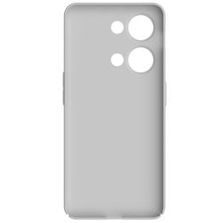 Тонкий жесткий чехол белого цвета от Nillkin для OnePlus Ace 2V и Nord 3 5G, серия Super Frosted Shield