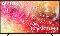 Телевизор Samsung UE43DU7100UXRU, 109см 4K, LED, HDR, Smart TV OS Tizen, чёрный