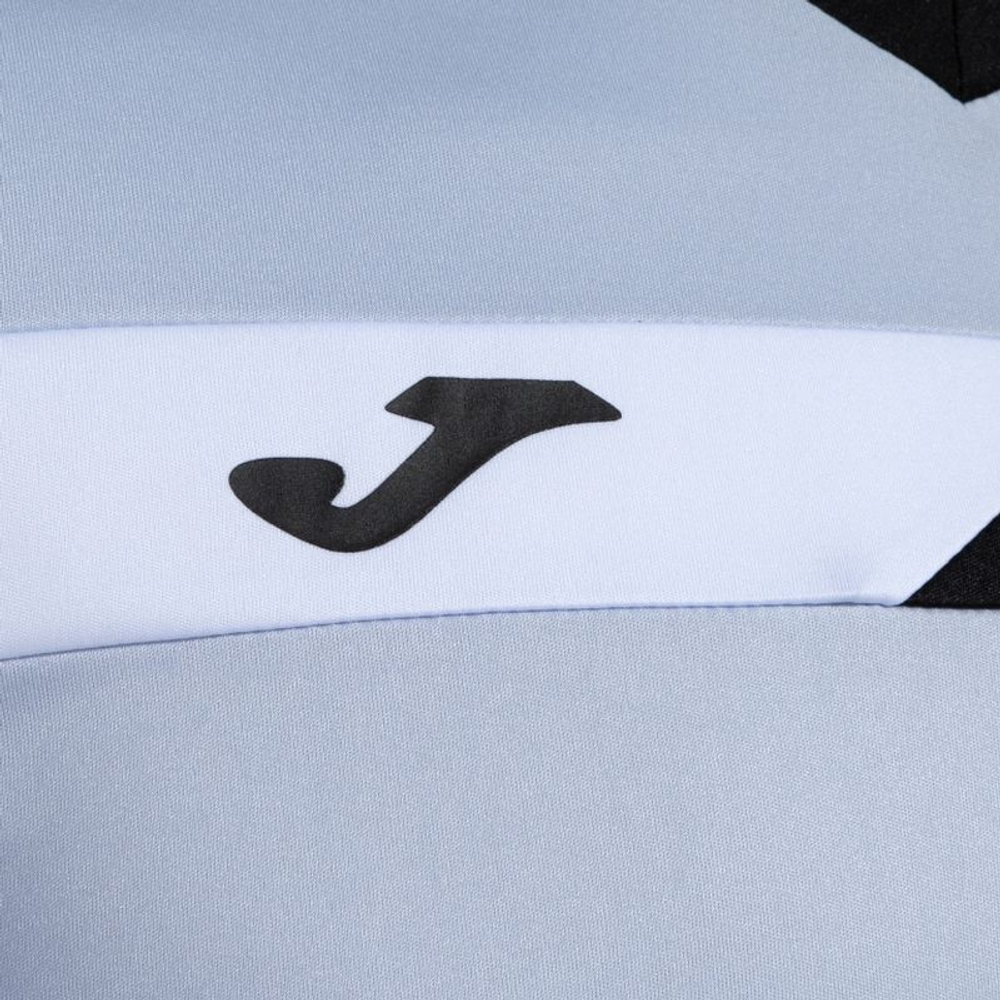 Теннисная футболка Joma Court Short Sleeve T-Shirt - sky blue/navy/white