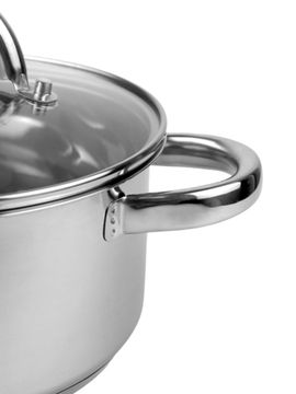 Кастрюля 2 л. из нержавеющей стали Ofenbach NB 100524 с крышкой