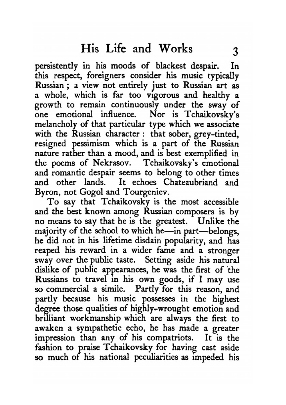Tchaikovsky. His Life and Works, With Extracts from His Writings, and the diary of his tour abroard in 1888 | Rosa Harriet Jeaffreson Newmarch