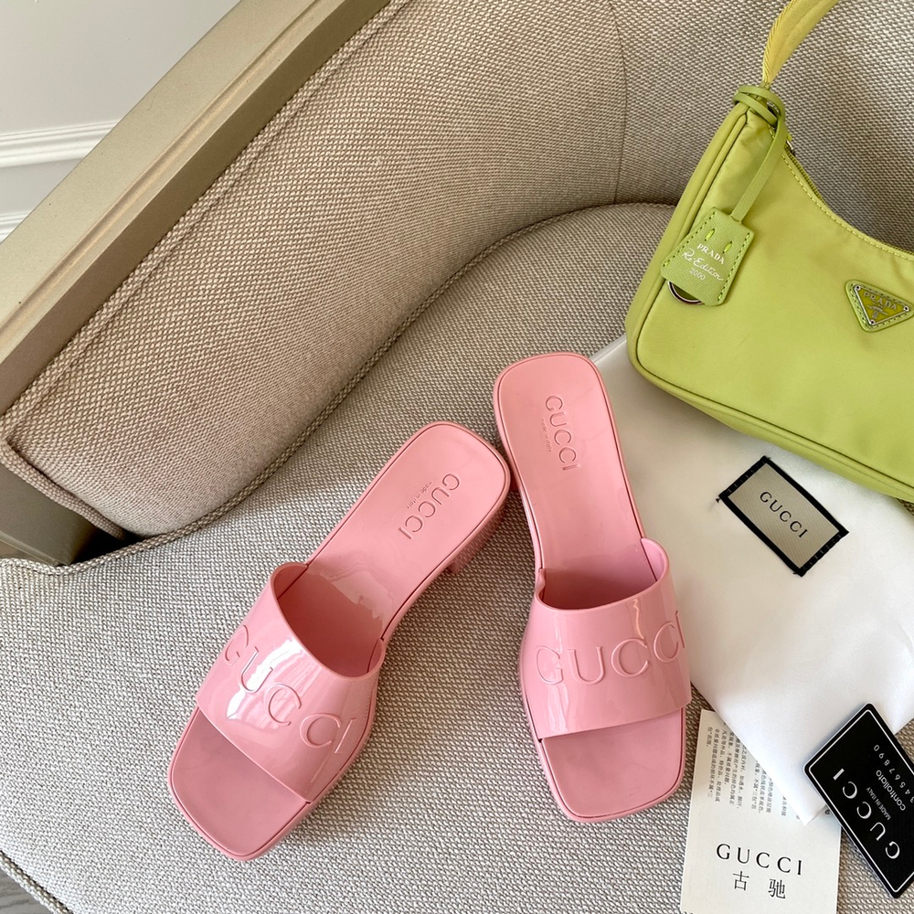 Gucci Rubber Slide Sandal