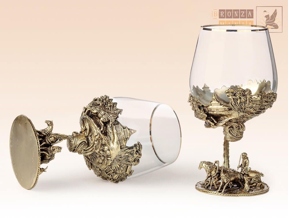 бокал Русская тройка