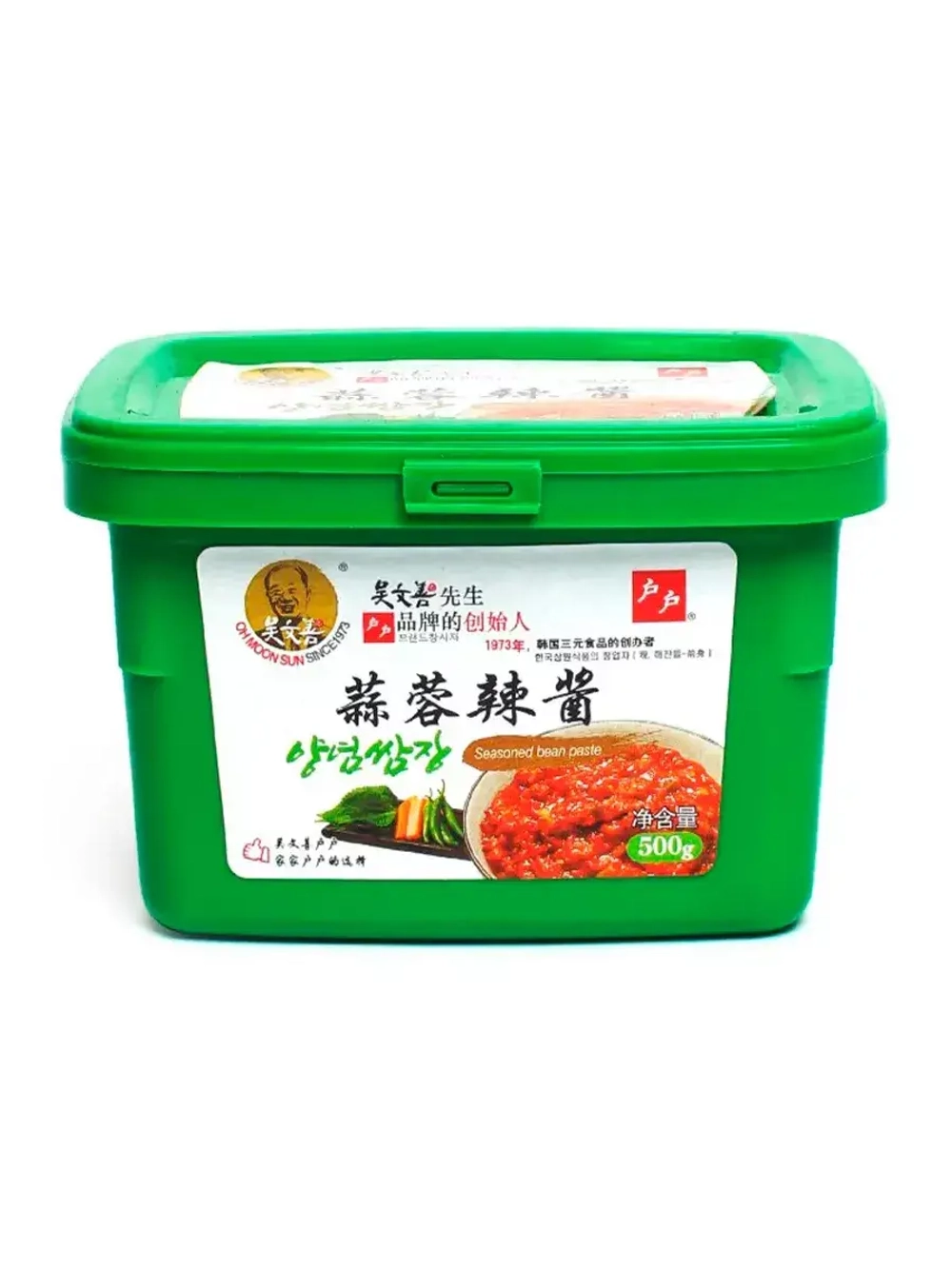 Соевая паста с чесноком острая самдян 500 г