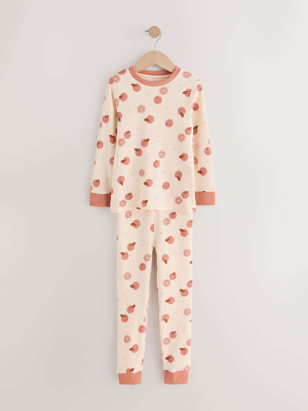 Пижама для девочки Next AC0-774, 3 шт., Кремовый