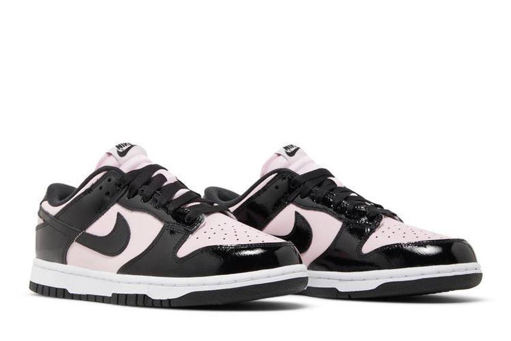 Кроссовки Nike Dunk Low Ess "Pink Black" (Женская размерная сетка)