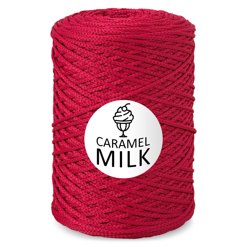 Шнур Caramel Milk, 3мм, 300м, 100% полиэфир (1 шт.)