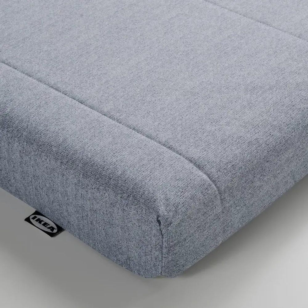 Складная кровать с 2 матрасами - IKEA UTÅKER/UTAKER, 200х80 см, матрас жесткий, сосна, УТОКЕР ИКЕА