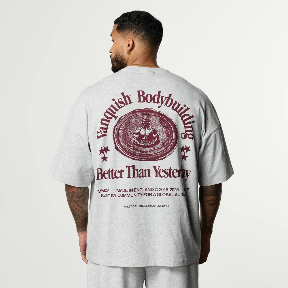 Футболка VANQUISH Heritage Oversized T-Shirt Grey