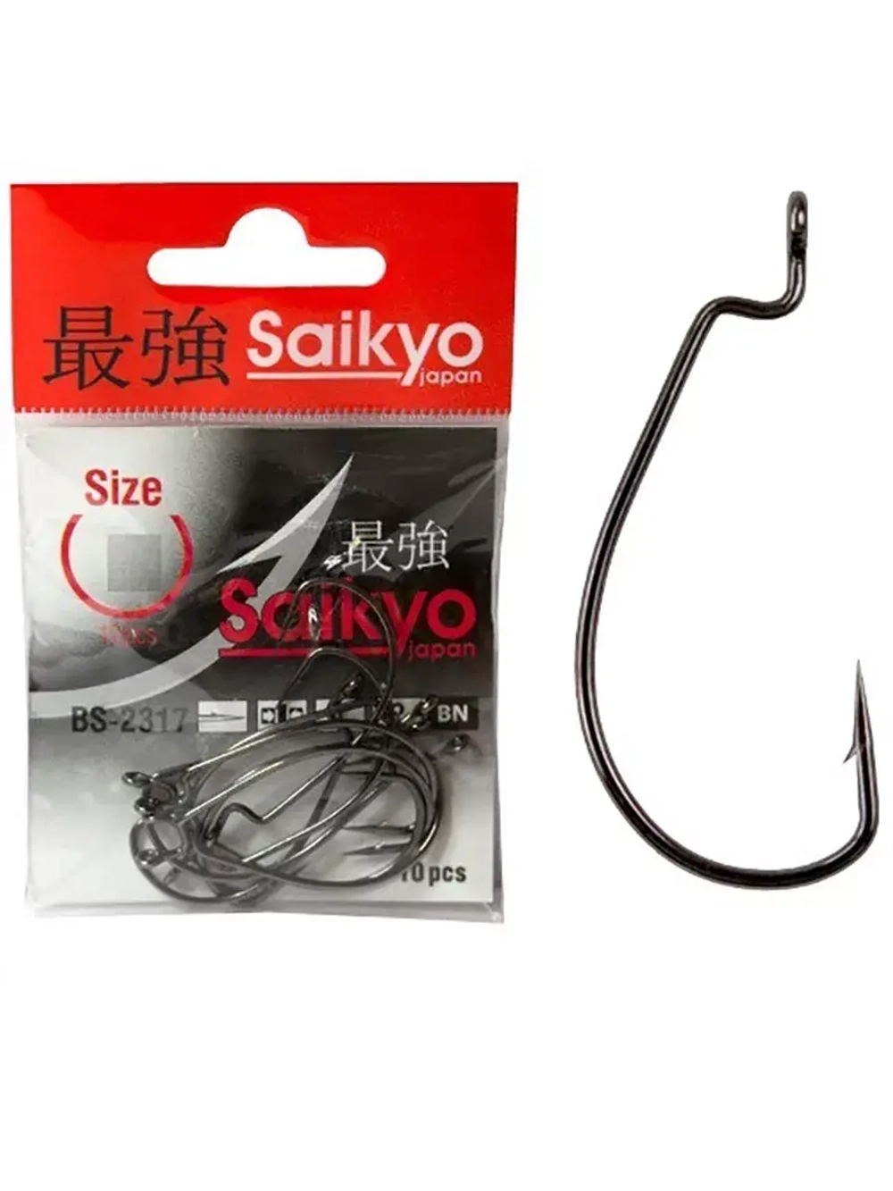Крючки для рыбалки Saikyo BS-2317 BN