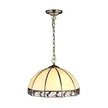 Подвесной светильник 3*E27 CL440231 бронза старая/бежевый Шербург-1 Citilux