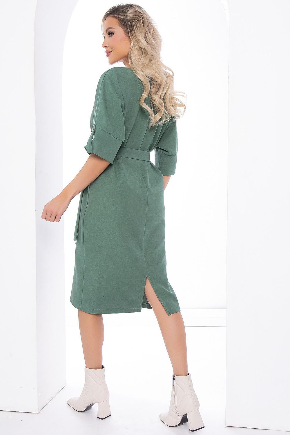 Платье "Персея" (олива) П8109 LT Collection (Акция)