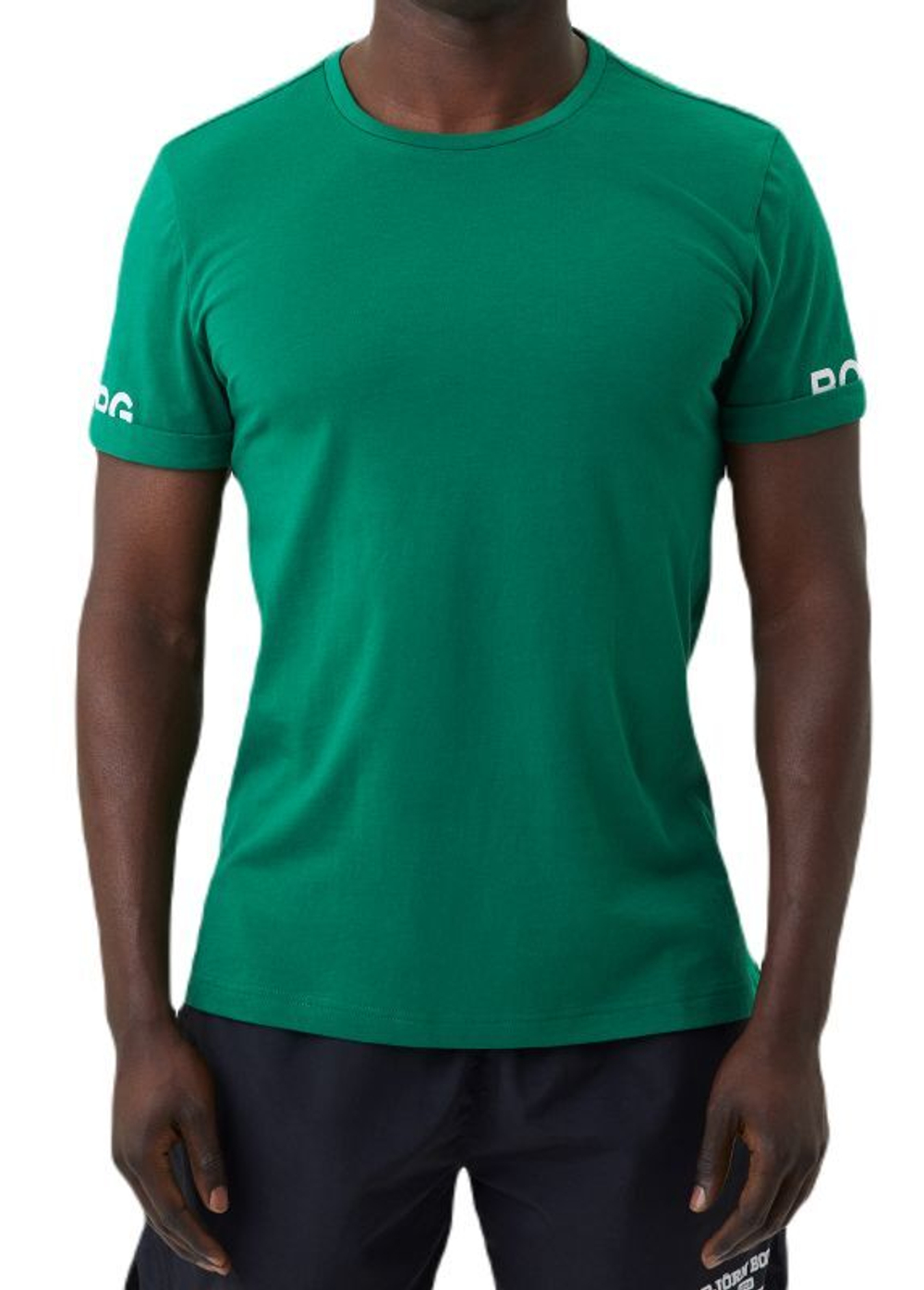 Мужская теннисная футболка Björn Borg Breeze T-Shirt - verdant green