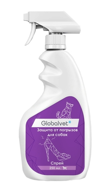 GLOBALVET Спрей Защита от погрызов для собак, 250 мл