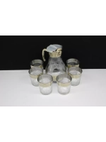 Набор для напитков золотой