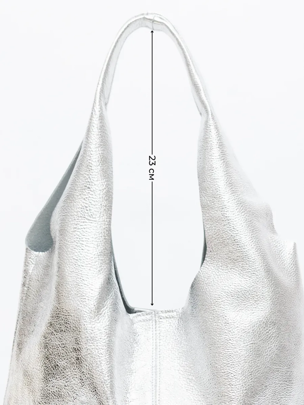 Сумка через плечо шоппер натуральная кожа