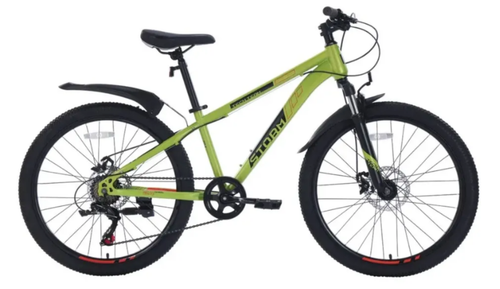 Велосипед Tech Team STORM 22", рама 12 зеленый