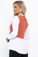 Блуза Жозетта (терракот) Б14738-3М LT Collection