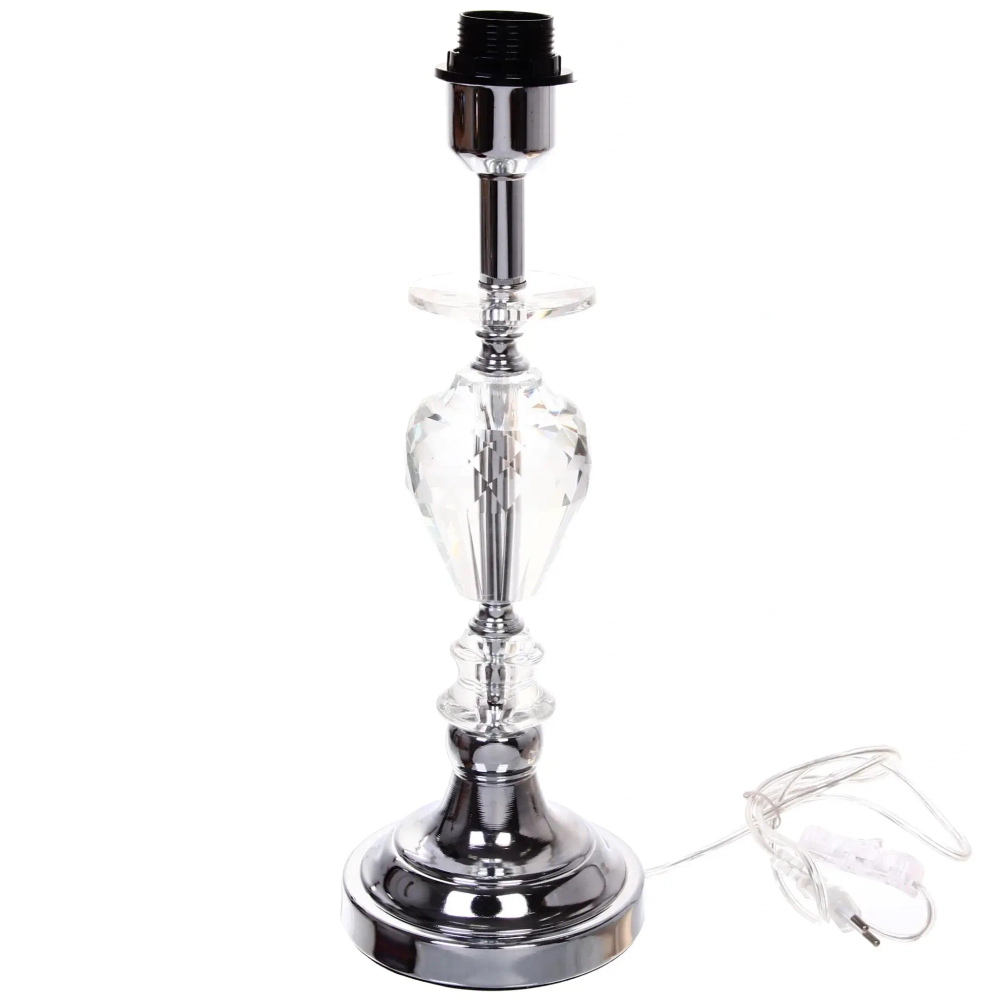 Настольная лампа 1*40Вт «Виолетта» 10-T621 хром